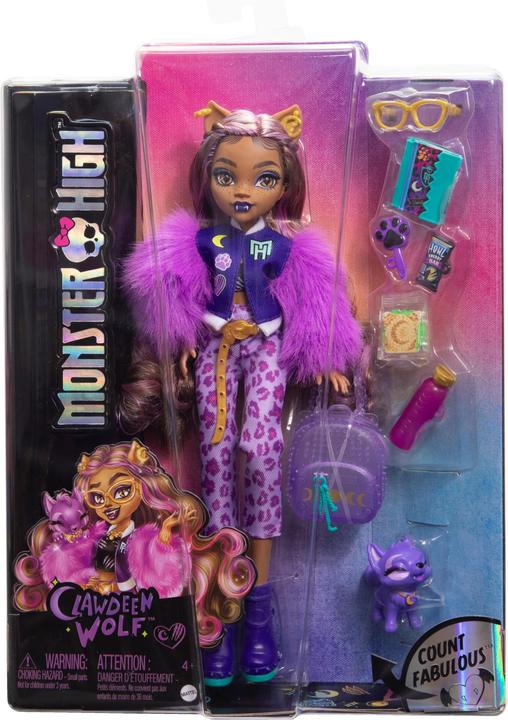 Actual product image Monster High Clawdeen Wolf