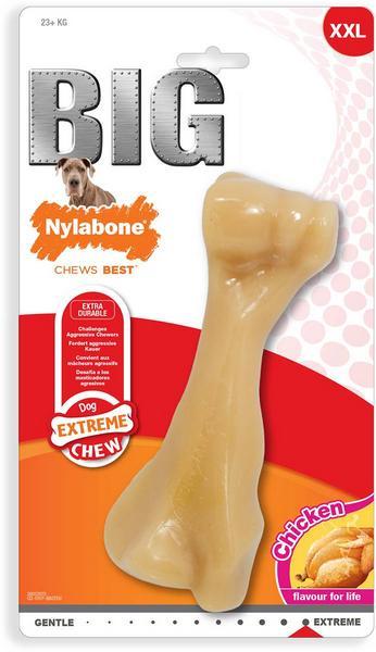 Image du produit Nylabone Extreme Big Chew Beef Bone, 18.5 cm, 360 g (Jouet à mâcher pour chien)