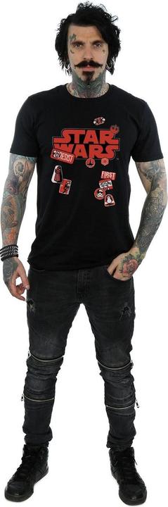 Image du produit Star Wars - T-shirt THE LAST JEDI BADGES - Homme (M)