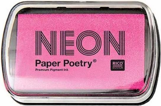 Image du produit Rico Design Tampon encreur 6x9cm rose fluo