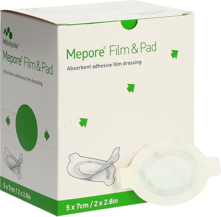 Actual product image Mepore Film & Pad 5x7cm 85 pcs
