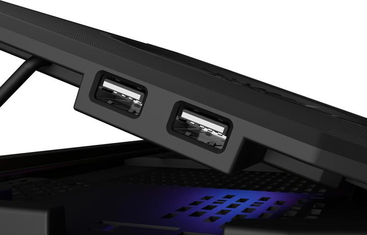 Actual product image Genesis Laptop Cooling Pad OXID 850 Black, 270 x 400 x 35 mm