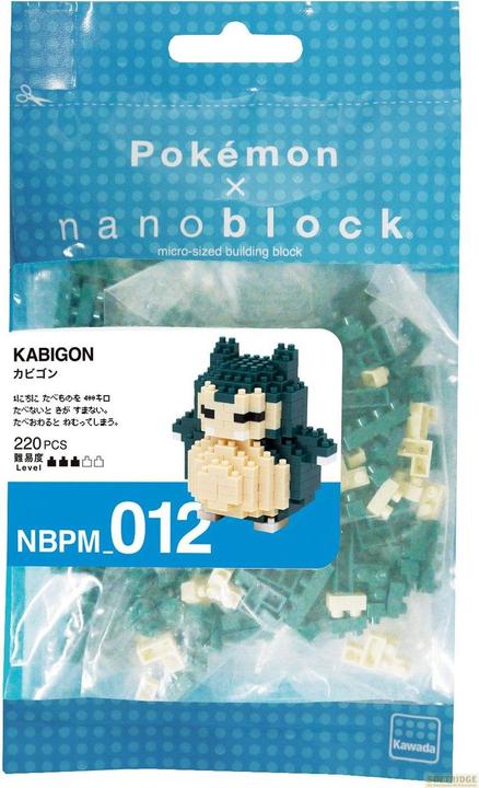 Produktbild Nanoblock Pokemon Snorlax