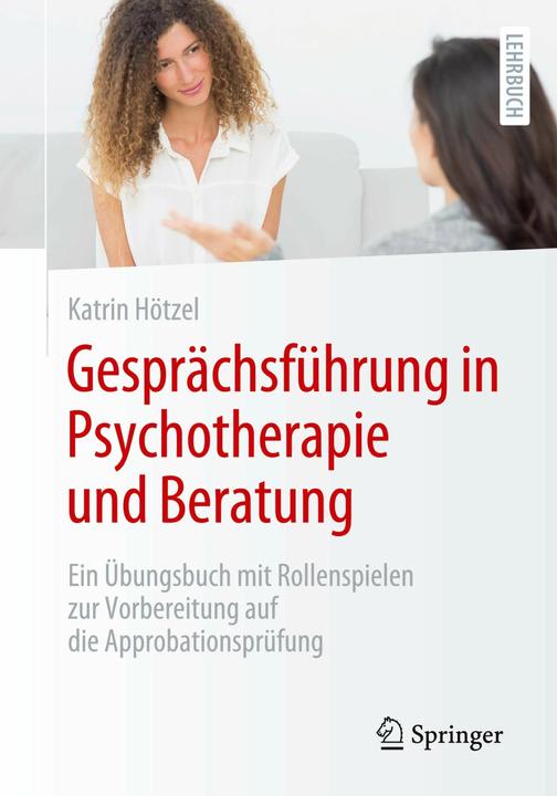Produktbild Gesprächsführung in Psychotherapie und Beratung (Deutsch, Katrin Hötzel, 2023)
