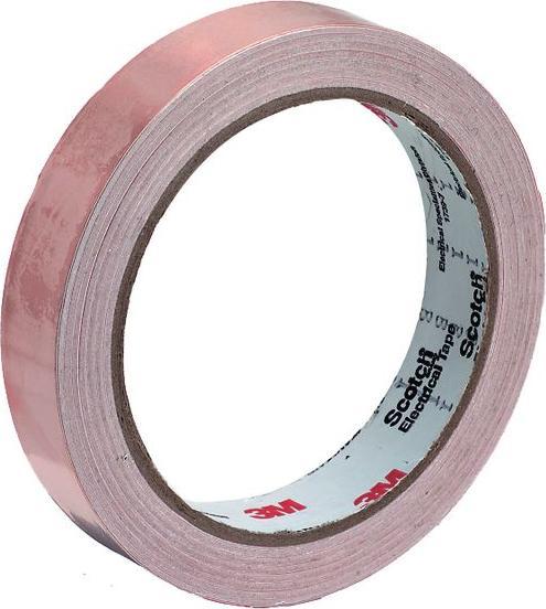 Image du produit 3M PRODUITS ÉLECTRO KB 1181 25MM - Bande de cuivre, lisse, 25 mm x 16,5 m (1181 25MMX16. (25 mm)
