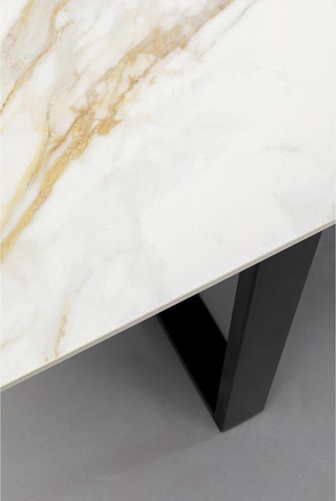 Actual product image Kare Design Tisch Eternity Schwarz 160x80cm (160 x 80 cm)