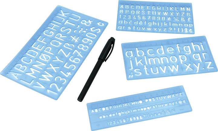 Immagine prodotto Wedo Set normografi (118 mm)