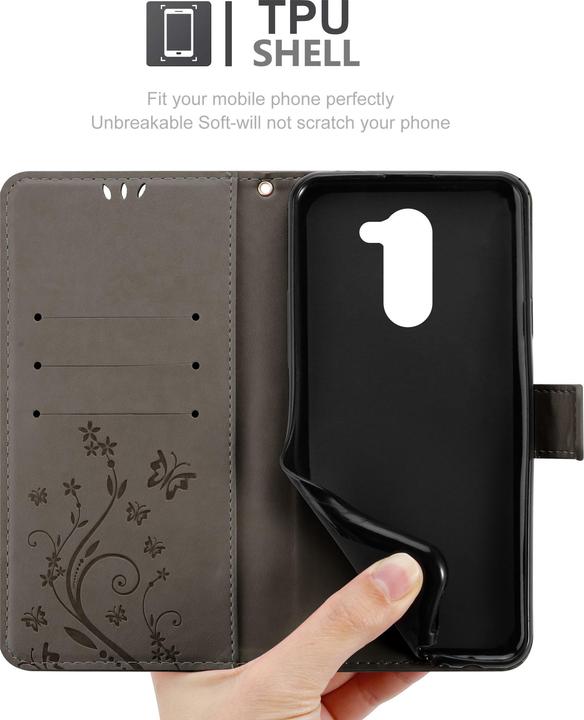 Produktbild Cadorabo Flower Book Cover (Huawei Mate 9 Lite, Honor 6X)