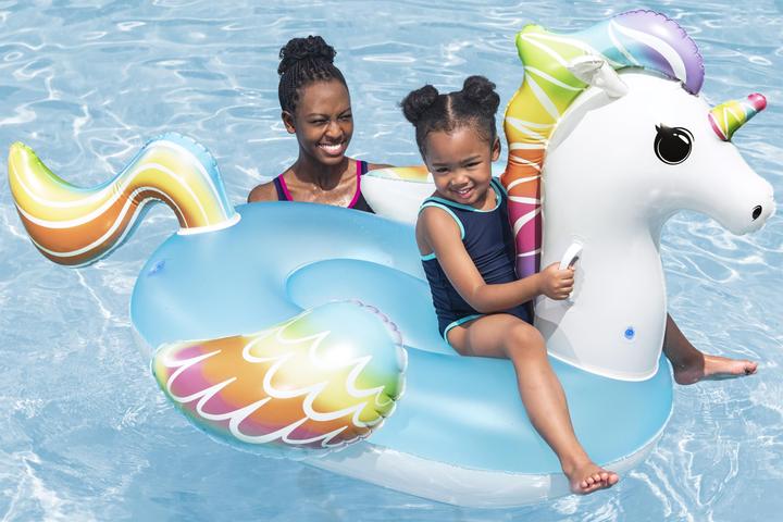 Actual product image Bestway Fantasy Unicorn floating animal