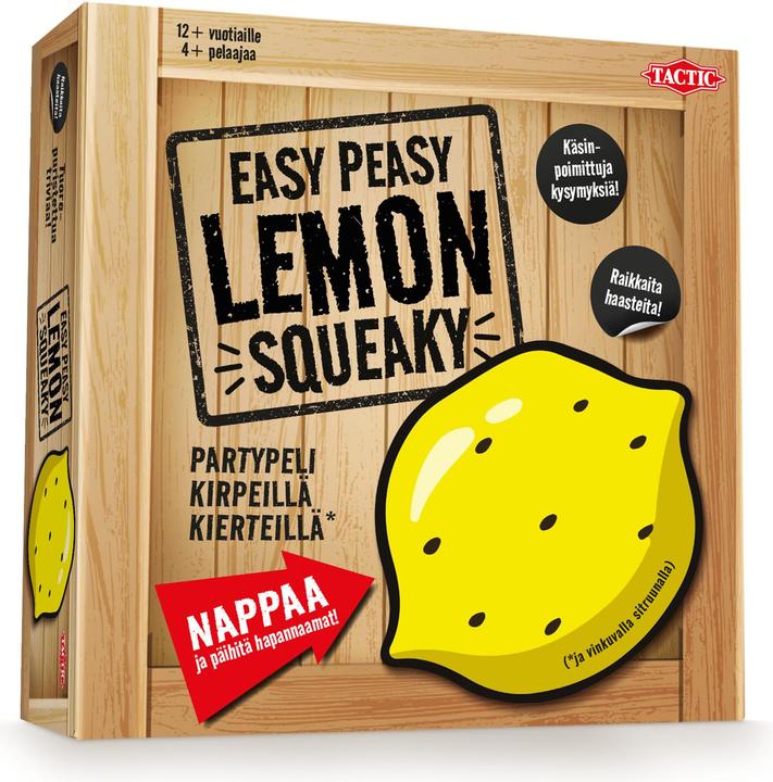 Actual product image Tactic Easy Peasy Lemon Squeaky Party Game