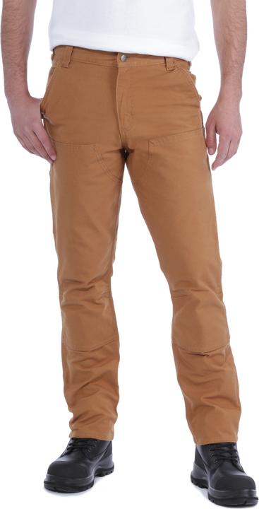 Actual product image Carhartt STRETCH DUCK DOUBLE FRONT ® BROWN Size W36/L34 (W36/L34)