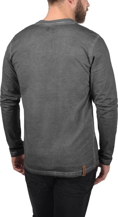 Actual product image Solid Tinox Men's Longsleeve With V-Neck Made Of 100% Cotton (XL)