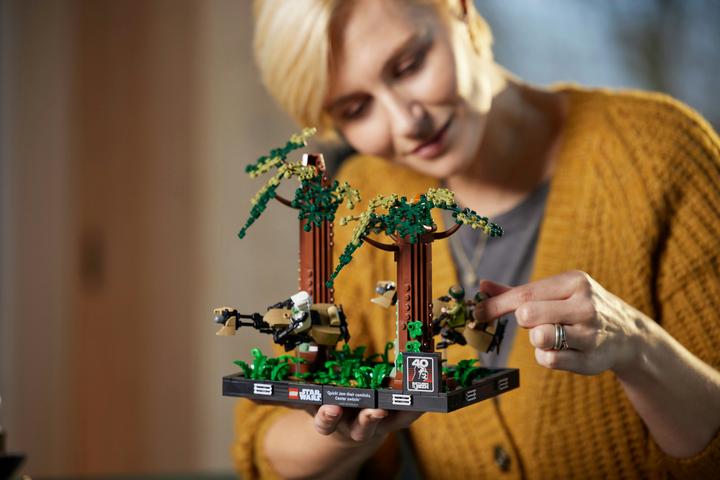 Actual product image LEGO Chase on Endor - Diorama (75353, LEGO Star Wars)