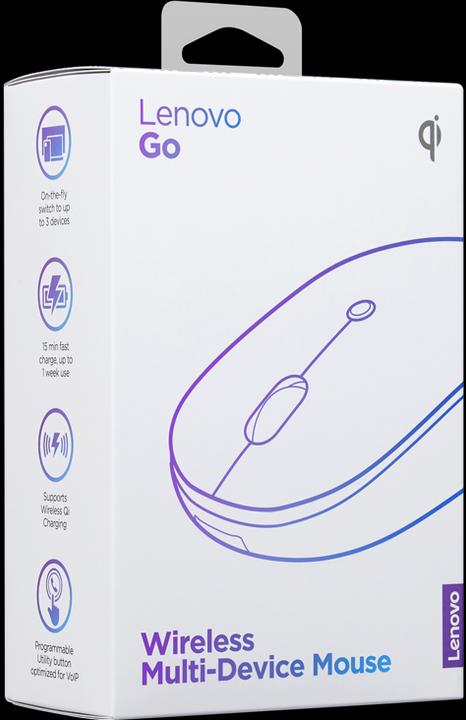 Produktbild Lenovo Go Wireless Multi-Device Mouse (Kabellos)