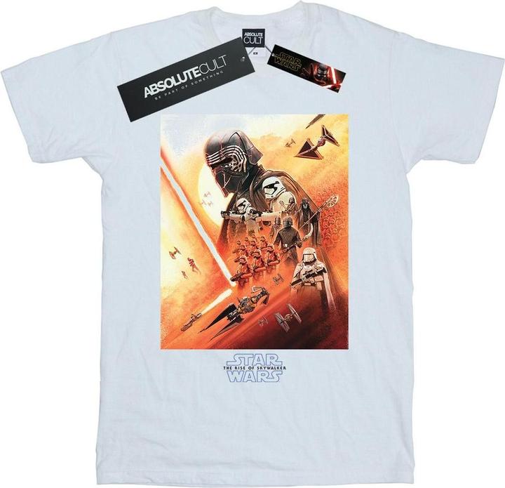 Actual product image Star Wars Boys First Order Poster T-Shirt (104)