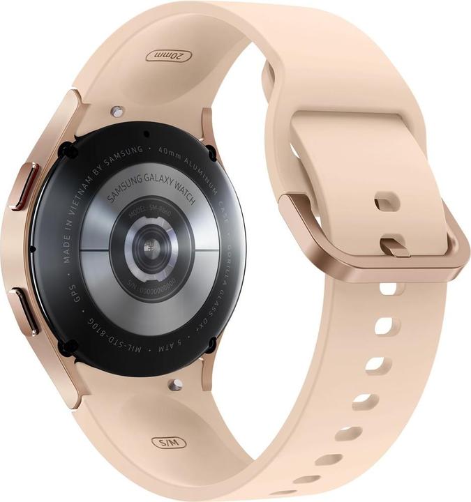 Immagine prodotto Samsung Galaxy Watch4 40m 4g Oro - Bracciale In Alluminio Silicone Os Google Elect (40.40 mm, 4G)