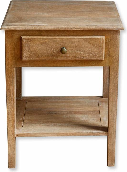 Produktbild Loberon Nachttisch Serravalle antikbraun (50 x 40 x 66 cm)
