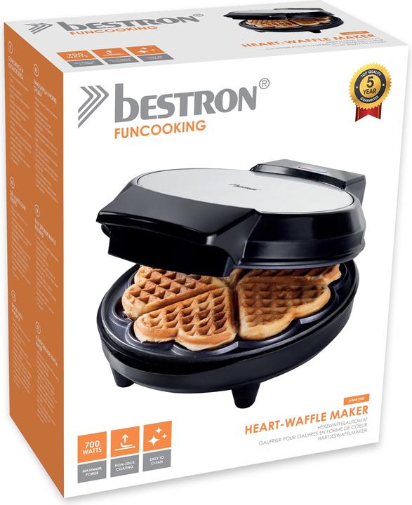 Produktbild Bestron AWM700S Waffeleisen
