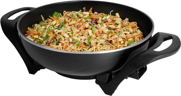 Actual product image Tristar Electric grill pans (33 cm, Wok, Stainless steel)