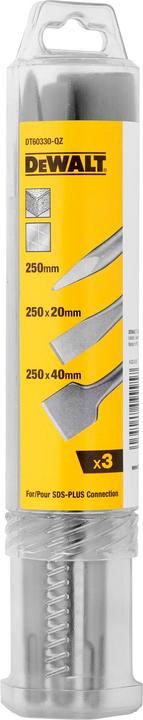 Produktbild DeWalt Set SDSPlus Meissel 3tlg. (250 mm)
