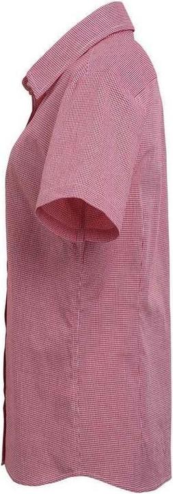 Actual product image Premier Womens/Ladies Gingham Short-Sleeved Shirt (40 D)