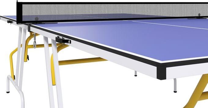 Immagine prodotto Swisshandel24 Tischtennisplatte klappbar, 2 Schläger, 3 Bälle, Blau