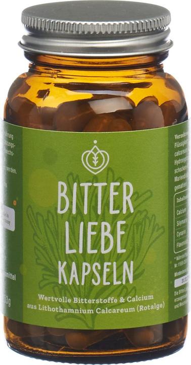 Produktbild Bitterliebe Wertvolle Bitterstoffe (90 Stück, Kapseln, 206 g)