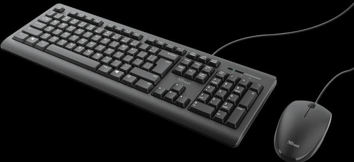 Immagine prodotto Trust Tastiera Primo USB QWERTY Tedesco Nero (DE, Cablato)