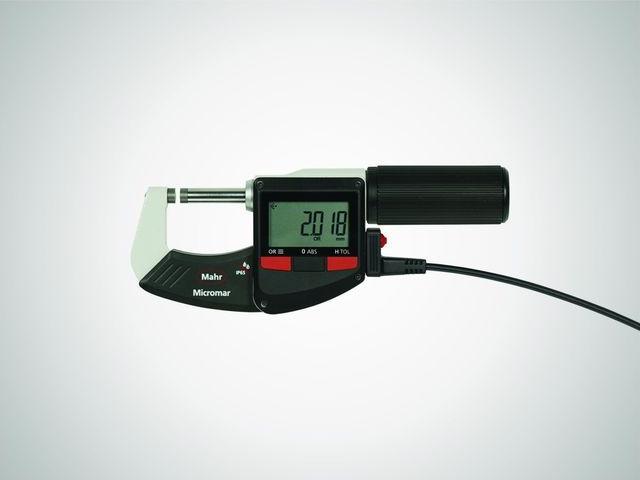 Actual product image Mahr Digital micrometer with sliding spindle, data output (5 cm)