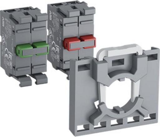 Produktbild ABB Kontaktelement 1 bryder + holder MCBH-01 MCBH-01