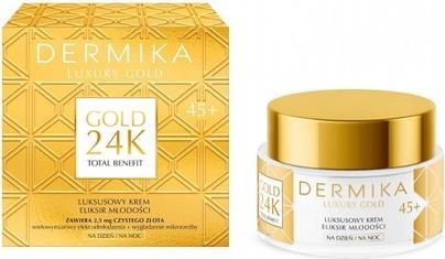 Image du produit Dermika Dermical Luxury Gold 24k Luxury Cream-Elixir 45 50ml (Crème pour le corps, 50 ml)