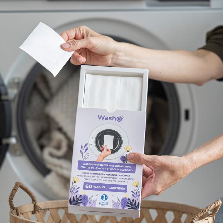 Image du produit Washo Bande de lavage (60 Cycles de lavage, Linge de toilette)