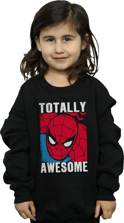Produktbild SpiderMan Totally Awesome Sweatshirt Mädchen (140, 146)