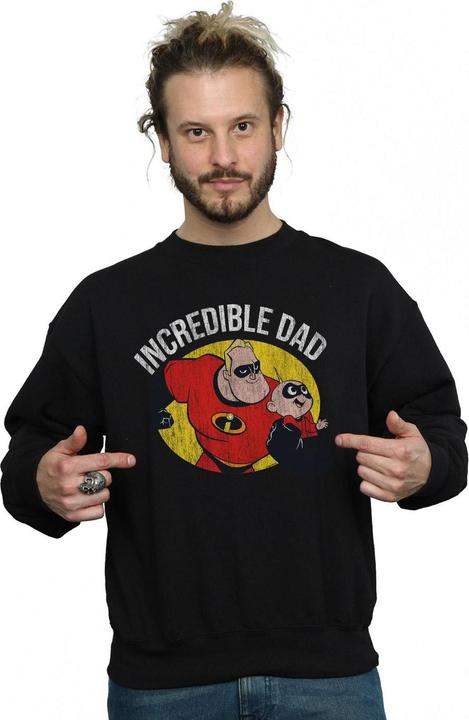 Immagine prodotto Disney The Incredibles Bob Parr Incredible Dad Felpa Uomo (M)
