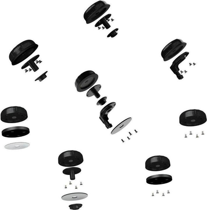 Immagine prodotto Poynting 43088 - A-PUCK-0005-V2-01-W bianco, antenna per veicoli camper IoT 5 in 1 (5G, GPS, Lora, 3G, 4G, 2G)