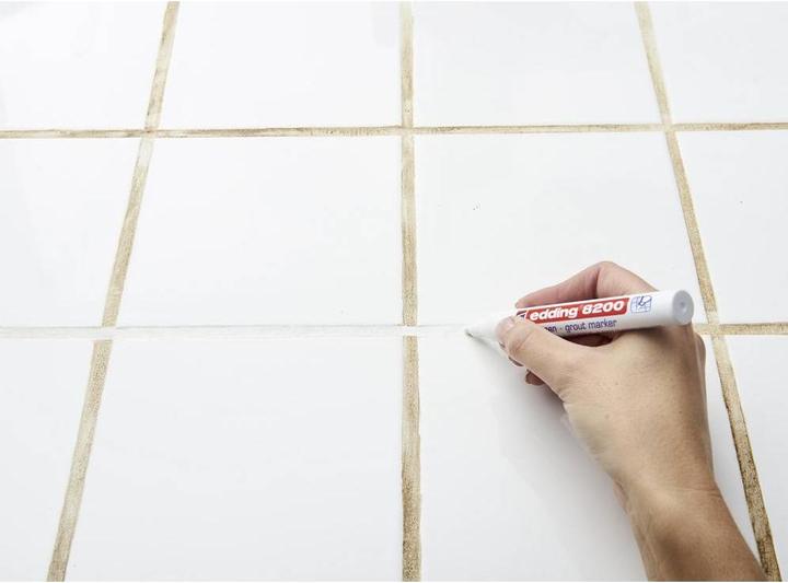 Actual product image Edding Joint marker 8200 (Silver, Grey, 4 mm, 1 x)