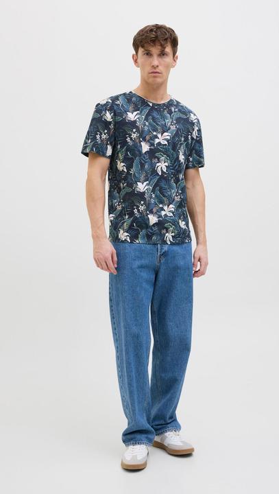 Actual product image Jack & Jones Jjebryan Aop Tee S/S O-Neck Sn (XS)
