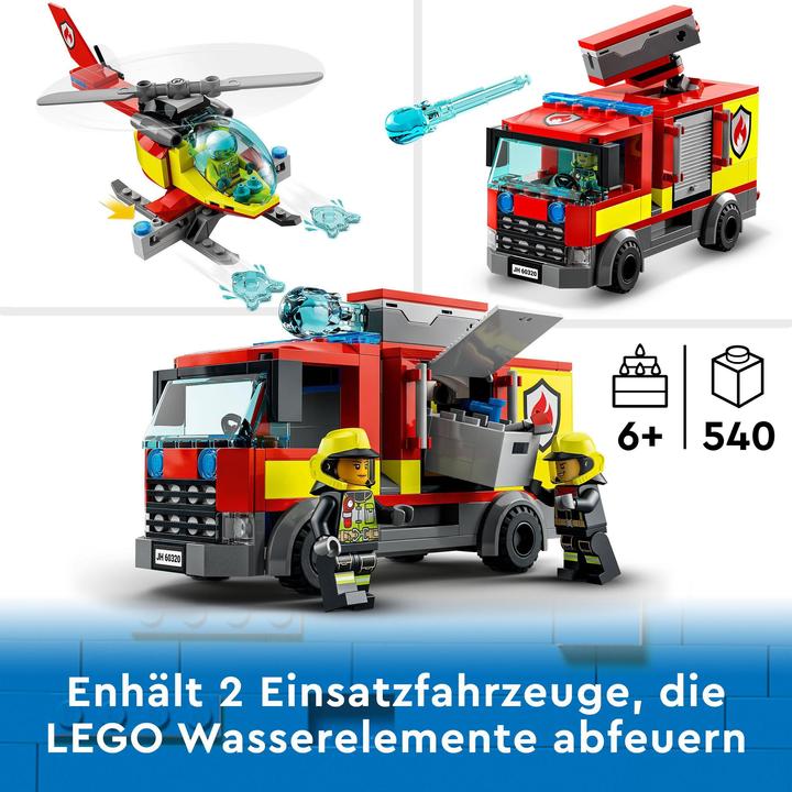 Image du produit LEGO Caserne de pompiers (60320, LEGO City)