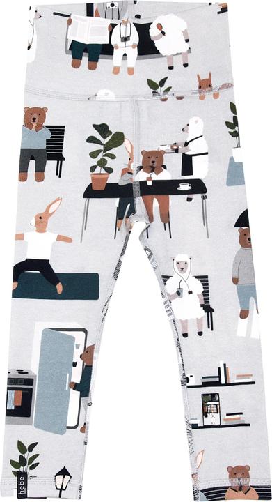 Hebe Leggings mit hohem Bund und Tierdruck