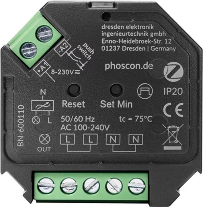 Image du produit Dresden Elektronik Acteur de variation Phoscon Kobold Zigbee 400 W (Actionneur de variateur)