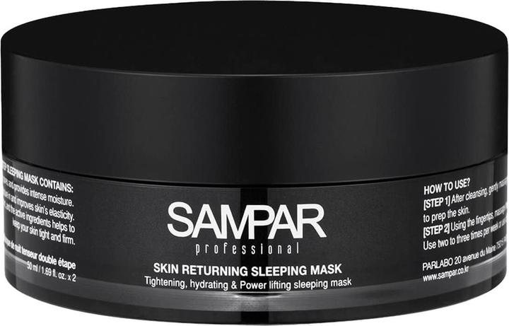 Image du produit Sampar Masque de retour de sommeil pour la peau 2 x 50 ml (100 ml)