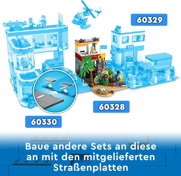 Produktbild LEGO Rettungsschwimmer-Station (60328, LEGO City)