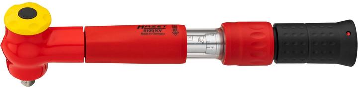 Produktbild HAZET Drehmomentschlüssel ∙ schutzisoliert 5109KV ∙ Nm min-max: 5 - 25 Nm ∙ Toleranz: 4% ∙ Vierkant… (3/8", 5 Nm, 25 Nm)