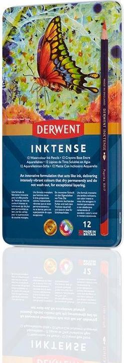 Produktbild Derwent Inktense Permanent (Mehrfarbig, 12 x)