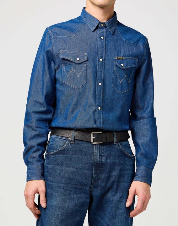 Actual product image Wrangler Gürtel Roller Buckle Belt (100)