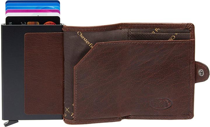 Actual product image The Chesterfield Brand Albury credit card holder RFID protection leather 7 cm