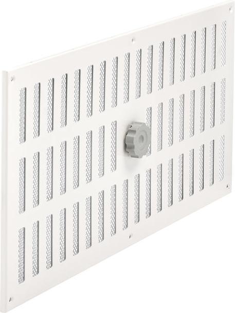 Immagine prodotto Griglia di ventilazione 1566 con cursore Alluminio bianco RAL 9010