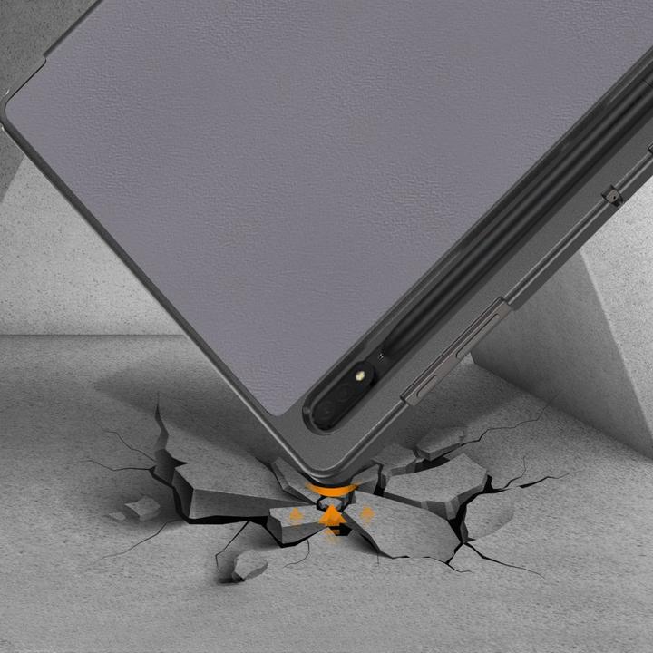 Produktbild Cover-Discount Galaxy Tab S9 Ultra - Tri-fold Smart Case grau (Galaxy Tab S9 Ultra)