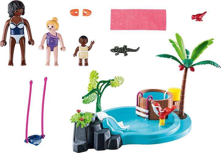 Actual product image Playmobil Children's pool with whirlpool (70611, Playmobil Family Fun)