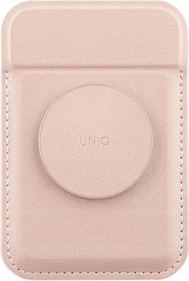 Actual product image Uniq Flixa magnetyczny portfel na karty z podpórką różowy/blush pink MagSafe